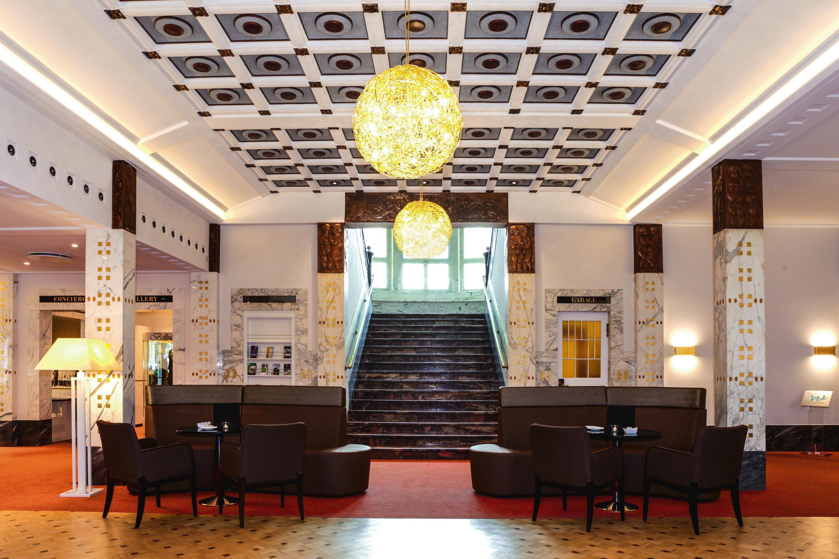 Steigenberger Hotel&Spa Bad Pyrmont Exterior foto Interior of the hotel